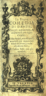 Misserini 1629 edition title page